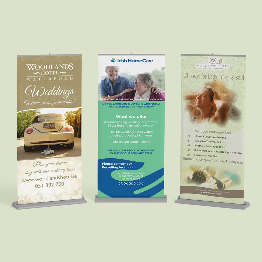 Pop Up/Roll Up Banner Stands