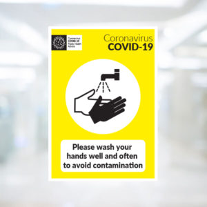 Covid-19 Wash Hands Poster